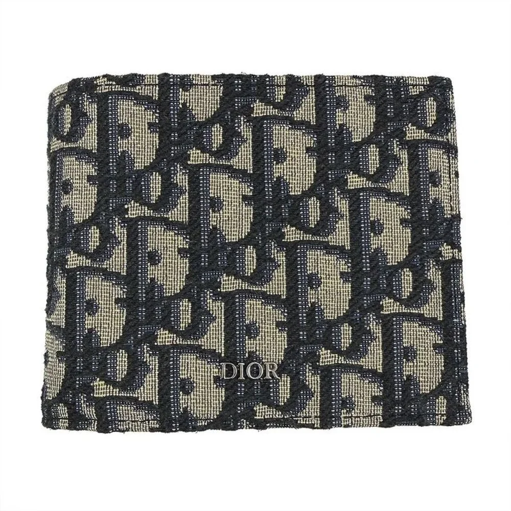 Dior Oblique Bifold Beige Wallet